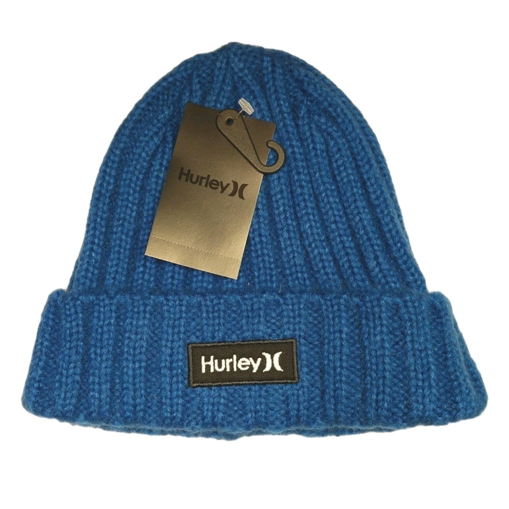 Hurley - Royal Blue Knit Winter Beanie